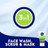 Nivea Face Wash Urban Skin 3in1 Clay Wash 150 ml
