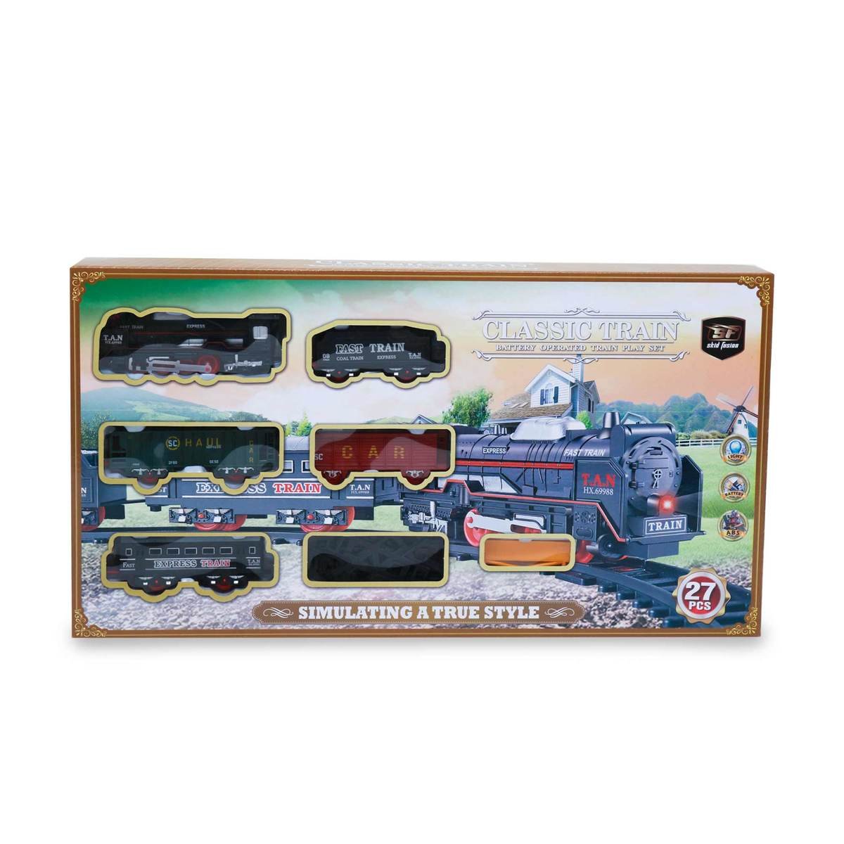 Skid Fusion Train Set JHX-3307 Assorted