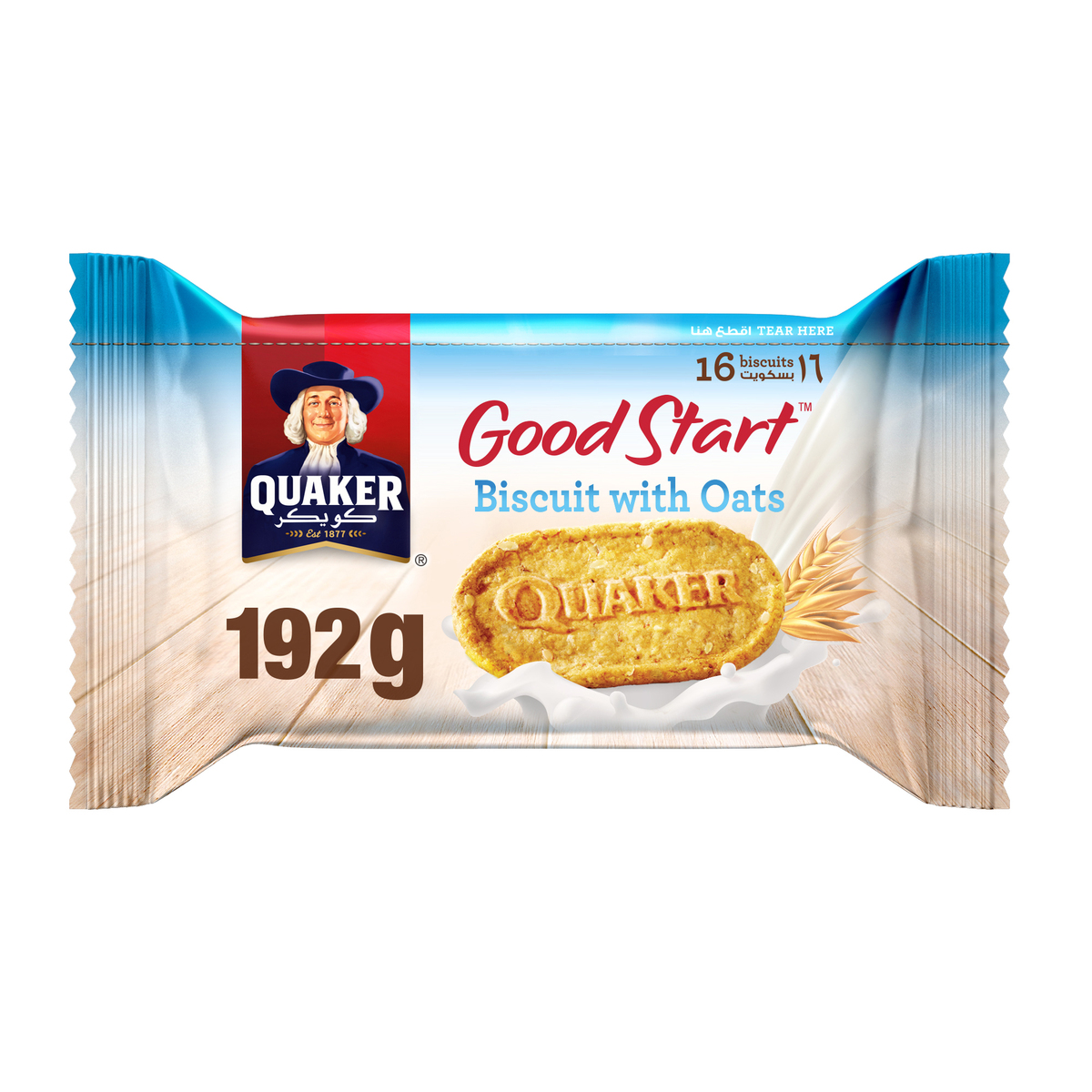 Quaker Good Start Biscuits with Oats 192 g