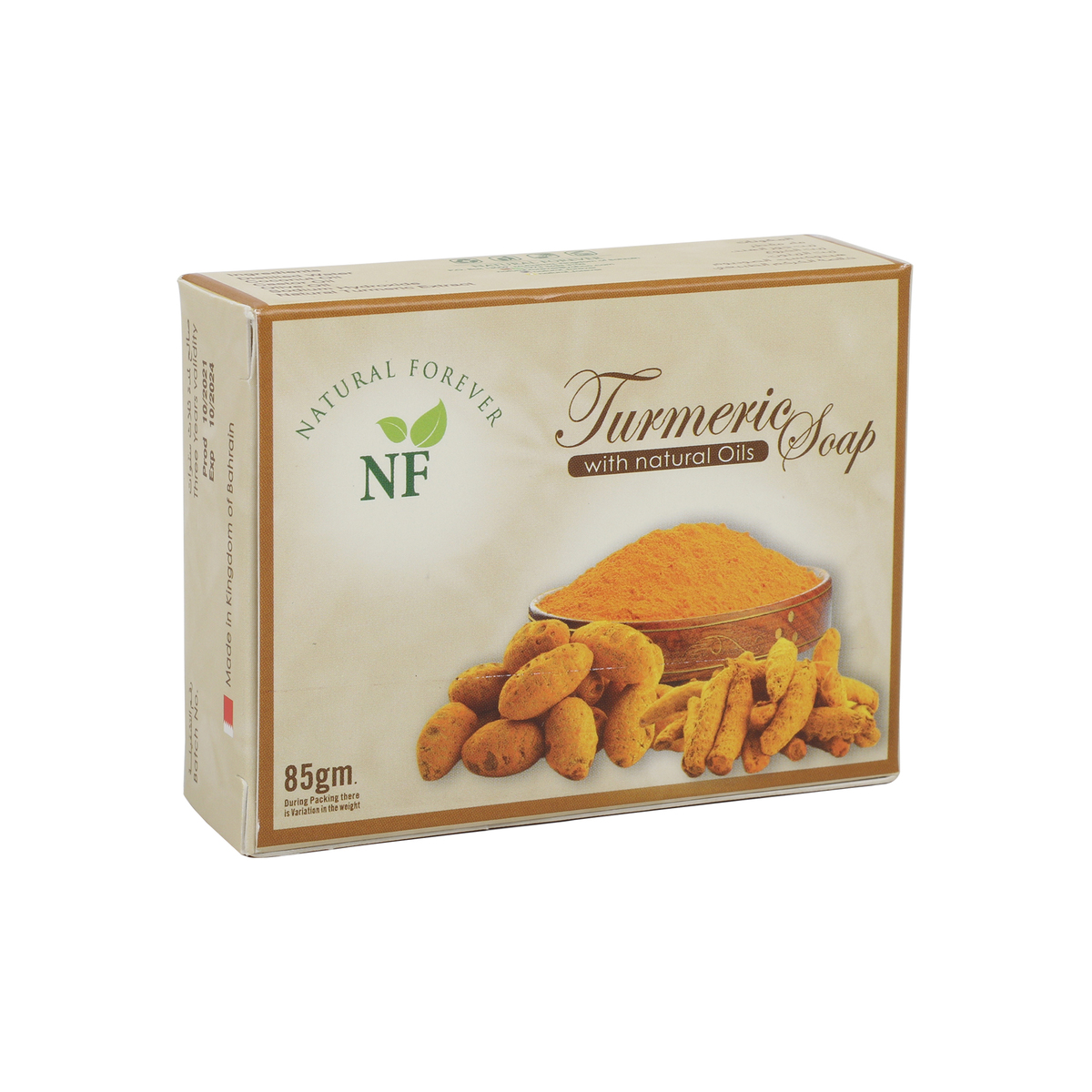 Natural Forever Turmeric Soap 85 g