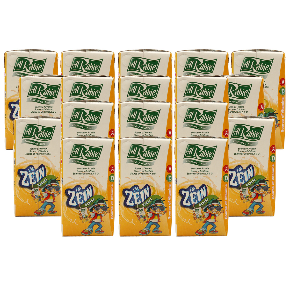 Al Rabie I'm Zein Banana Milk 125ml