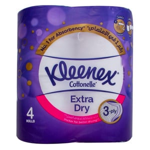 Kleenex Extra Large Facial Tissue for Men 2ply 90 Sheets, Pack of 6