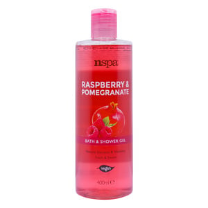 Nspa Raspberry & Pomegranate Bath & Shower Gel 400 ml