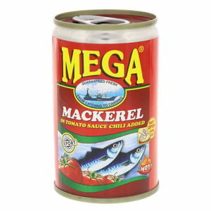 Mega Mackerel In Tomato Sauce Chili Added 155 g