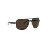 Armani Exchange Sunglass AX2030S61067364 Rectangle Brown