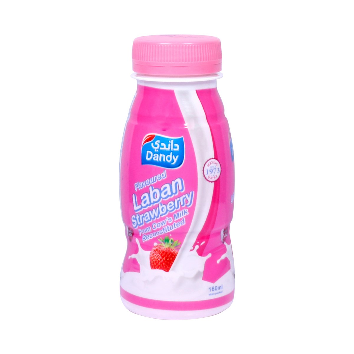 Dandy Flavoured Laban Strawberry 180 ml