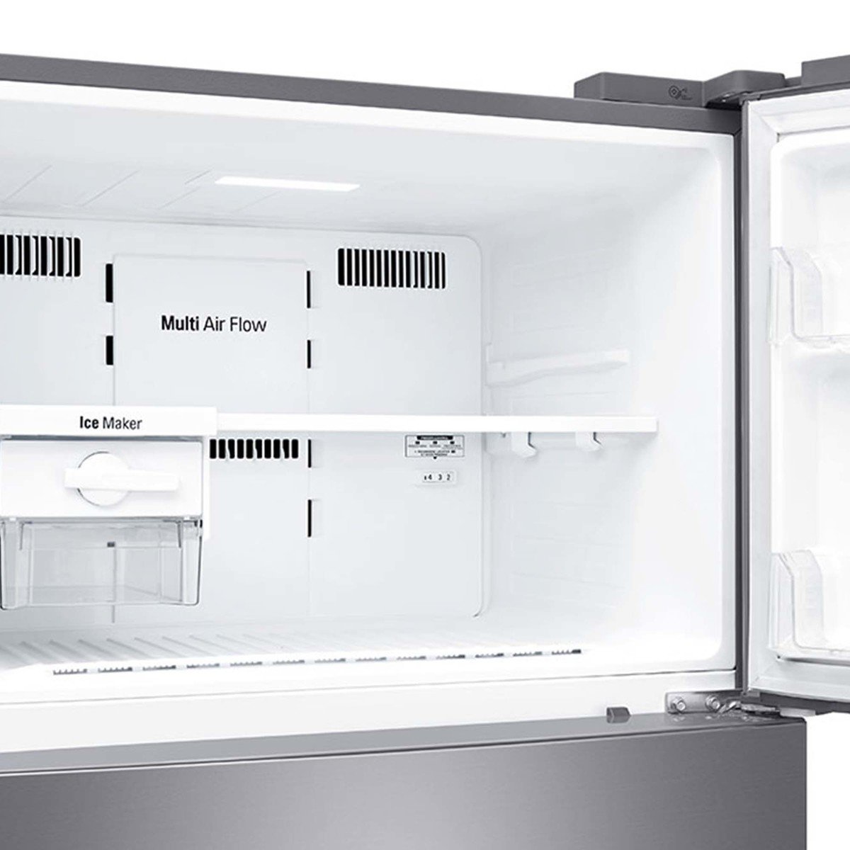 LG Double Door Refrigerator GN-C782HLCU 547Ltr, NatureFRESH™, LINEARCooling™, Multi Air Flow