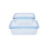 Home Glass Container 800ml + 330ml 2pcs Set