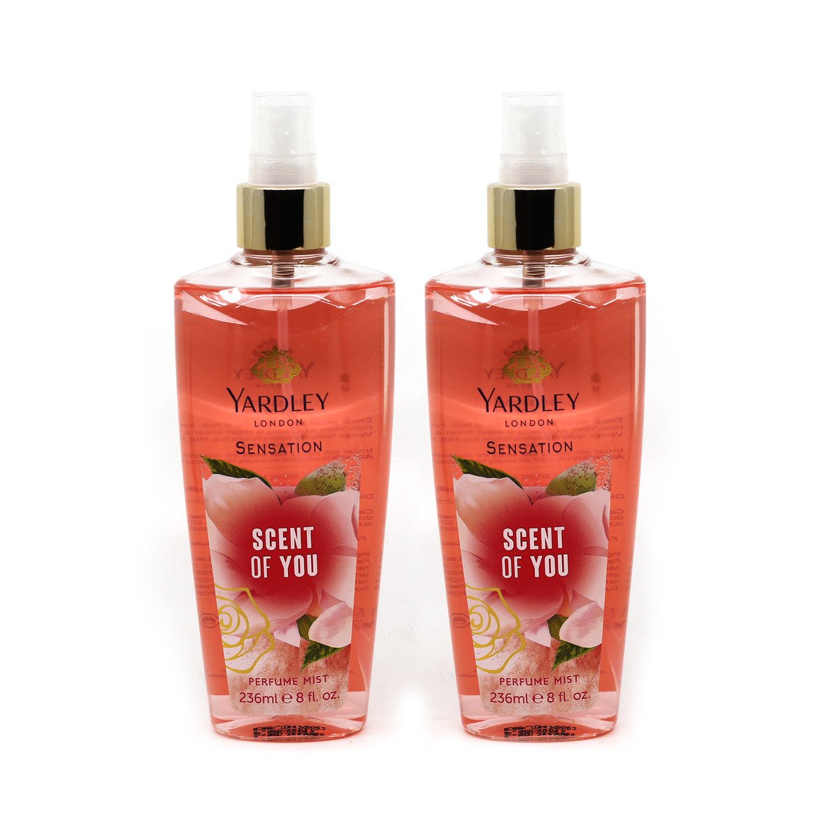 Yardley Perfume Mist Assorted 2 x 236 ml