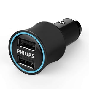 Philips Fast Dual USB Car Charger DLP2553/97 Online at Best Price