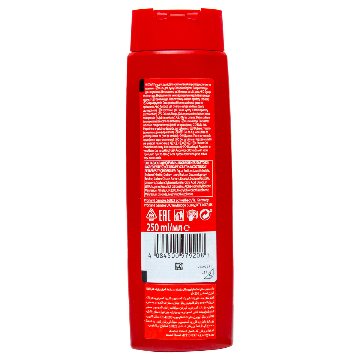 Old Spice Shower Gel Original 250 ml