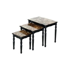 Maple Leaf Home Nesting Tables 3pcs Set B-E3