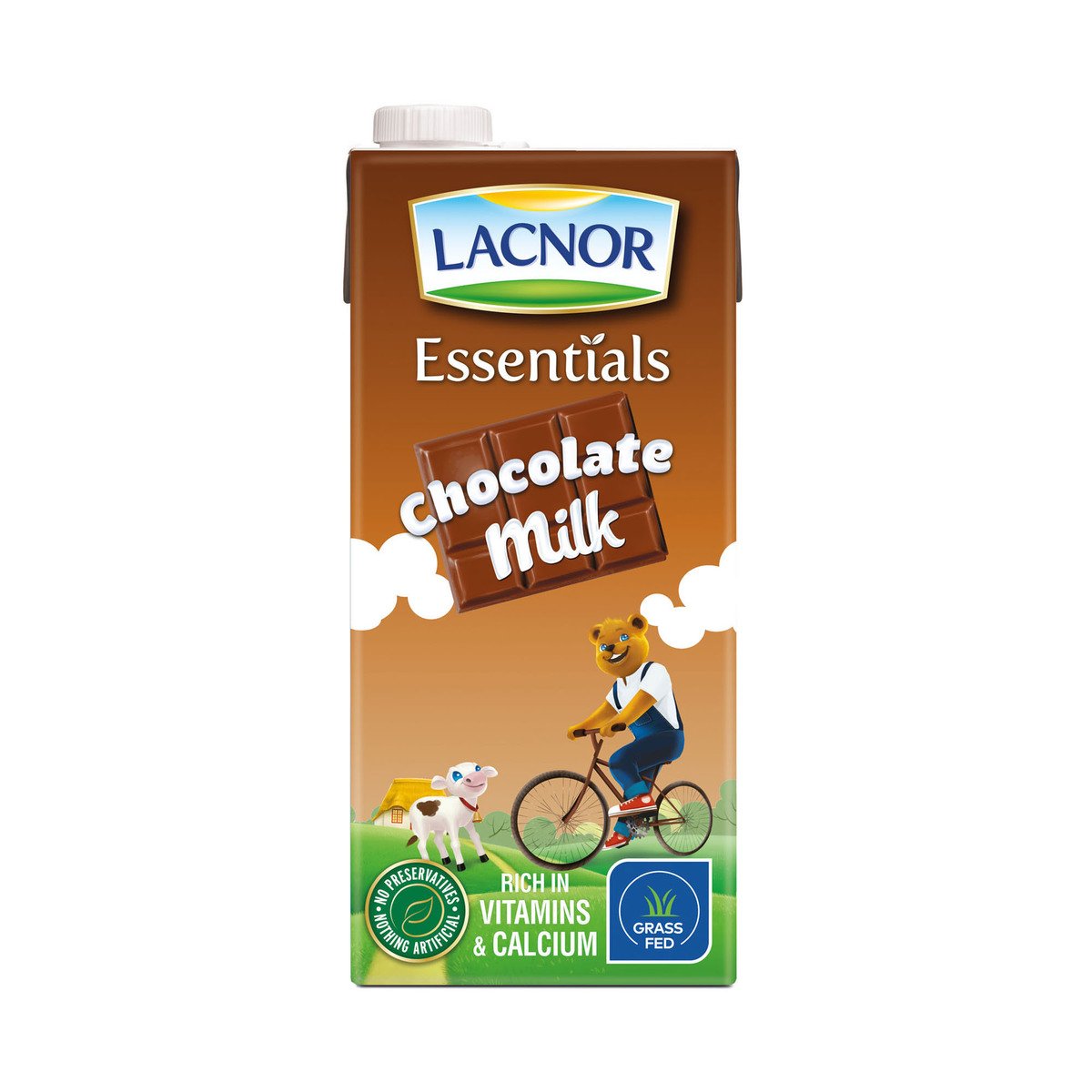 Lacnor Essentials Milk Chocolate Drink 1 Litre