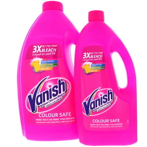 Vanish Fabric Stain Remover Colour Safe 3 Litre + 900 ml