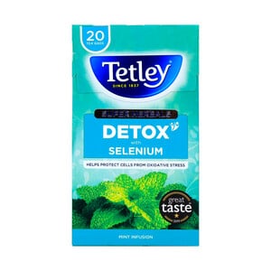 Tetley Super Herbals Detox Mint 20pcs