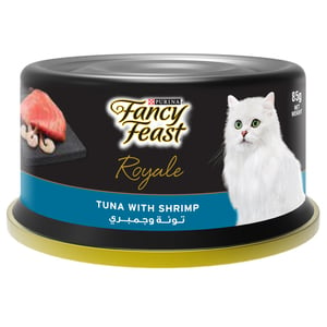 Purina Fancy Feast Royale Tuna Shrimp Wet Cat Food 85 g