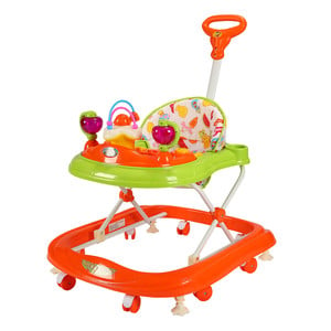 First Step Baby Walker 8027 Orange