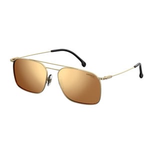 Carrera Unisex Sunglass 186S Rectangular Gold