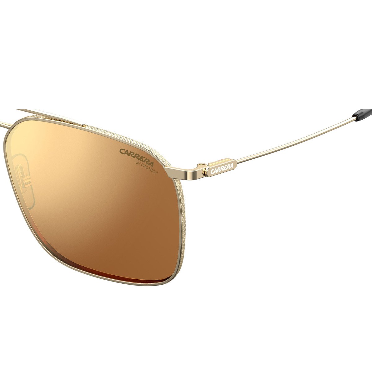 Carrera Unisex Sunglass 186S Rectangular Gold