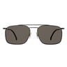 Carrera Unisex Sunglass 186S Rectangular Dkrut Black