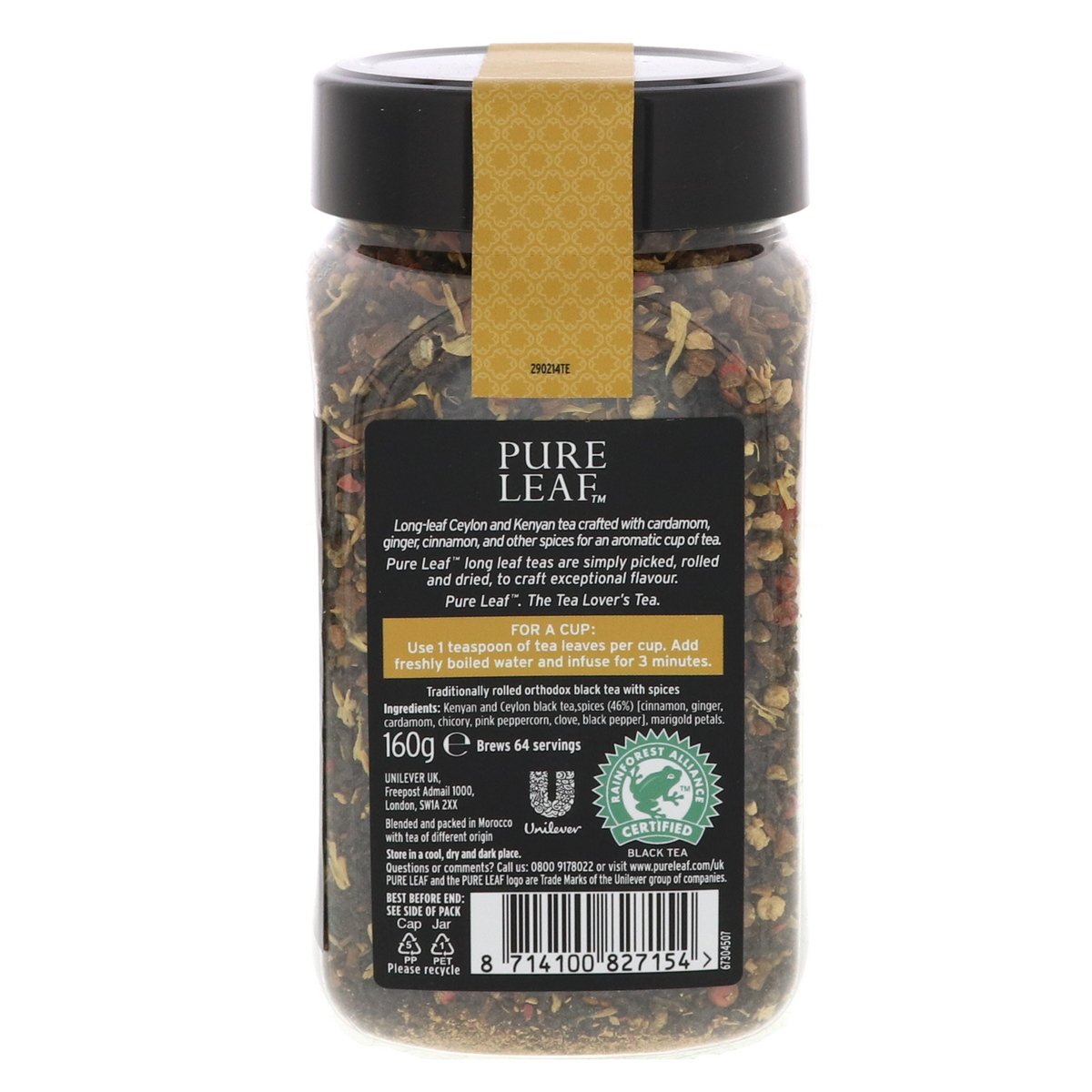 Pure Leaf Chai Long Leaf Tea Loose 160 g