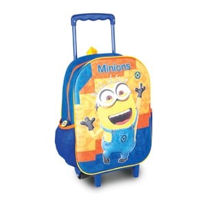 Minnion 3D School Trolley Bag 16