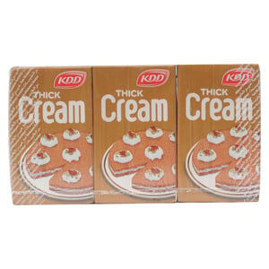 KDD Thick Cream 3 x 250 ml