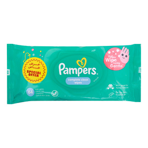 Pampers Complete Clean Wipes Value Pack 64 pcs