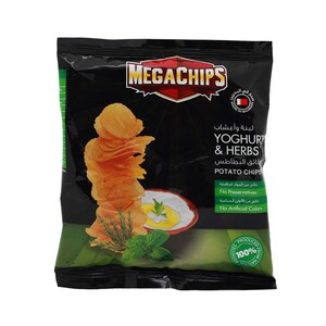 Mega Potato Chips Yoghurt & Herbs 22 x 13g