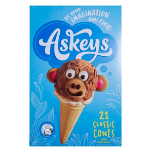Askeys Cones  21 pcs