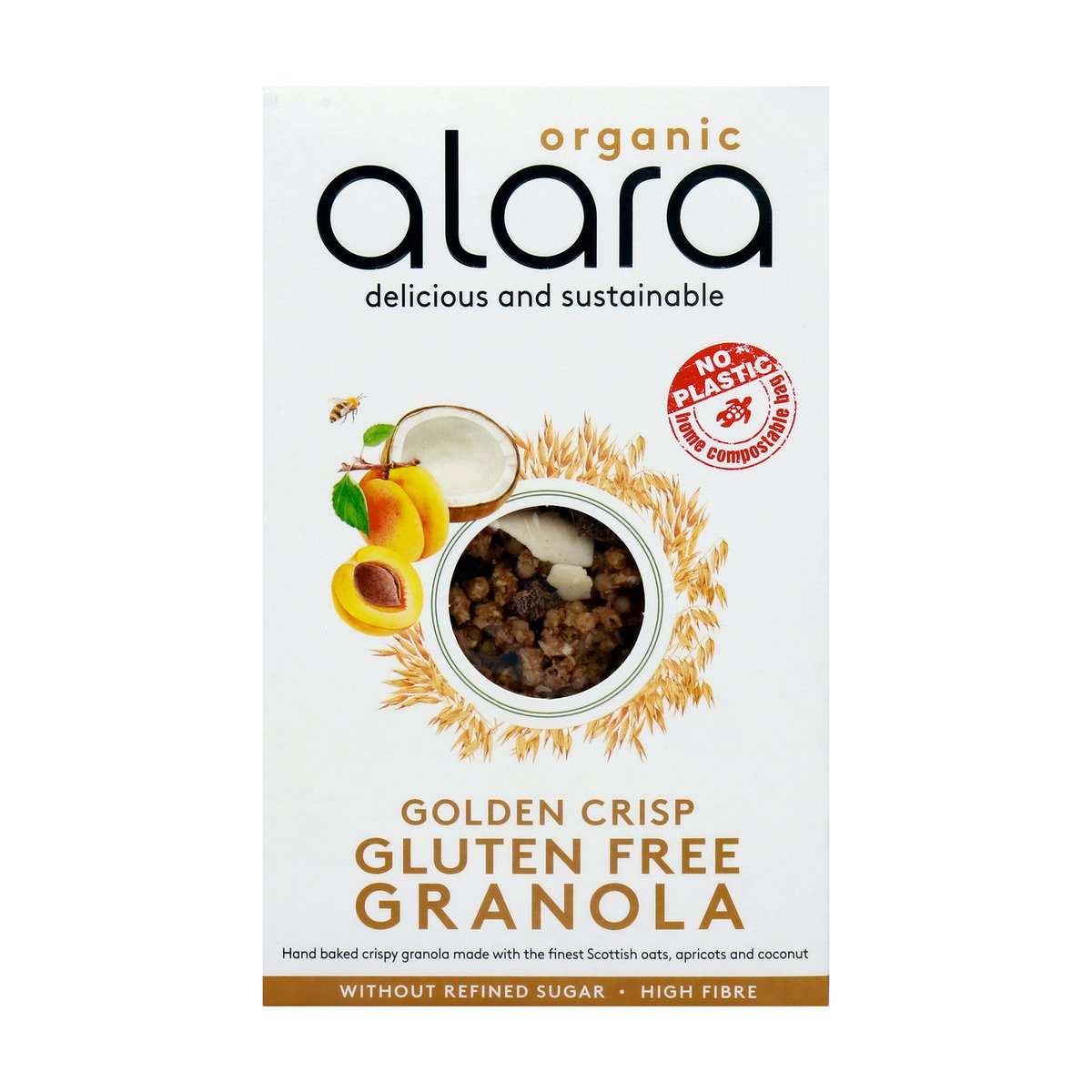 Alara Organic Gluten Free Golden Crisp Granola 325 g