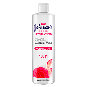 Johnson's Fresh Hydration Micellar Cleansing Water Rose Infused 400 ml