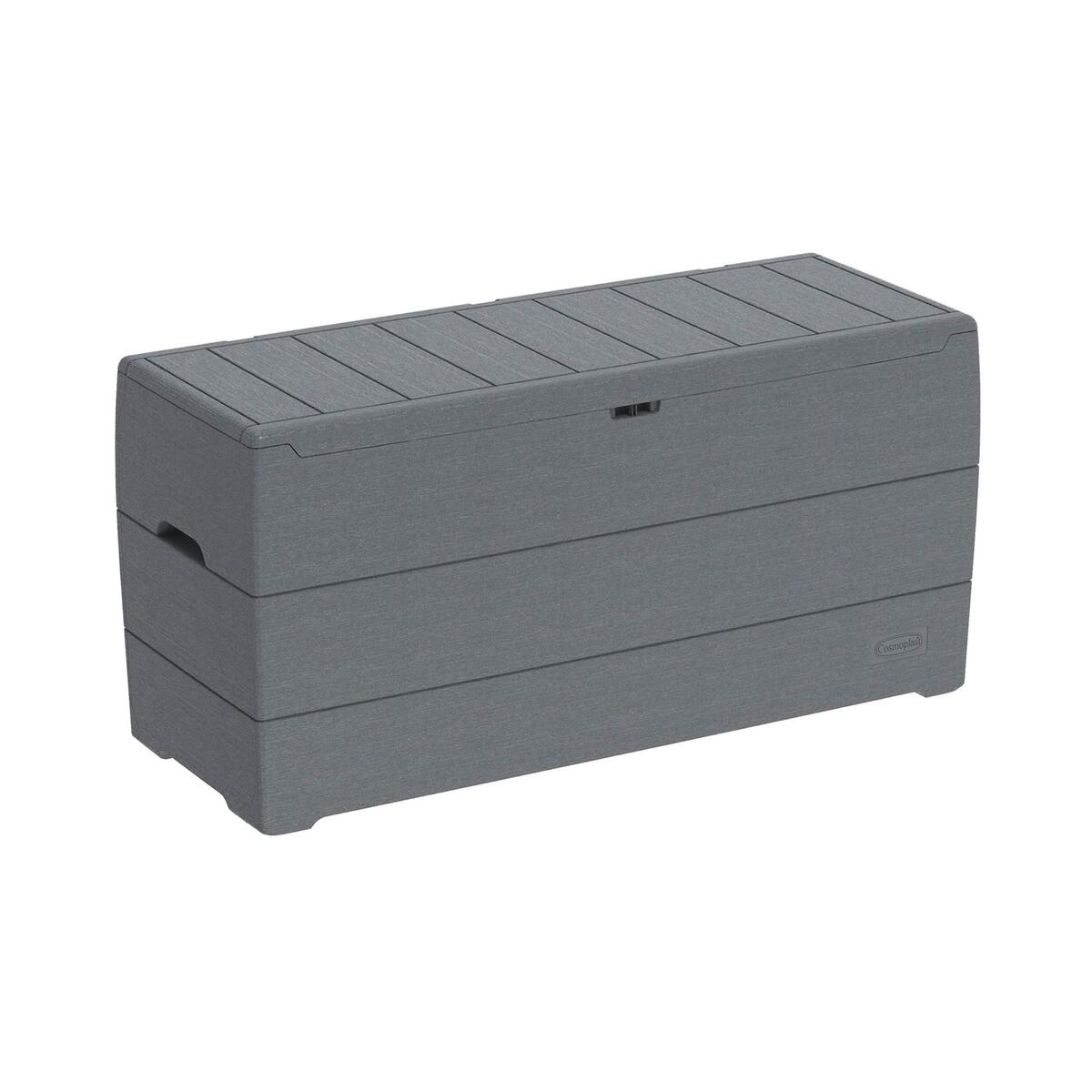 Cosmoplast Cedargrain Deck Storage Box IFOFCB001 270Ltr  Assorted Color