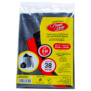 Sanita Club Trash Bags Biodegradable 10 Gallons Size 65 x 52cm 30pcs Online  at Best Price, Garbage Bags