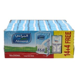 Almarai UHT Milk 200 ml 14+4