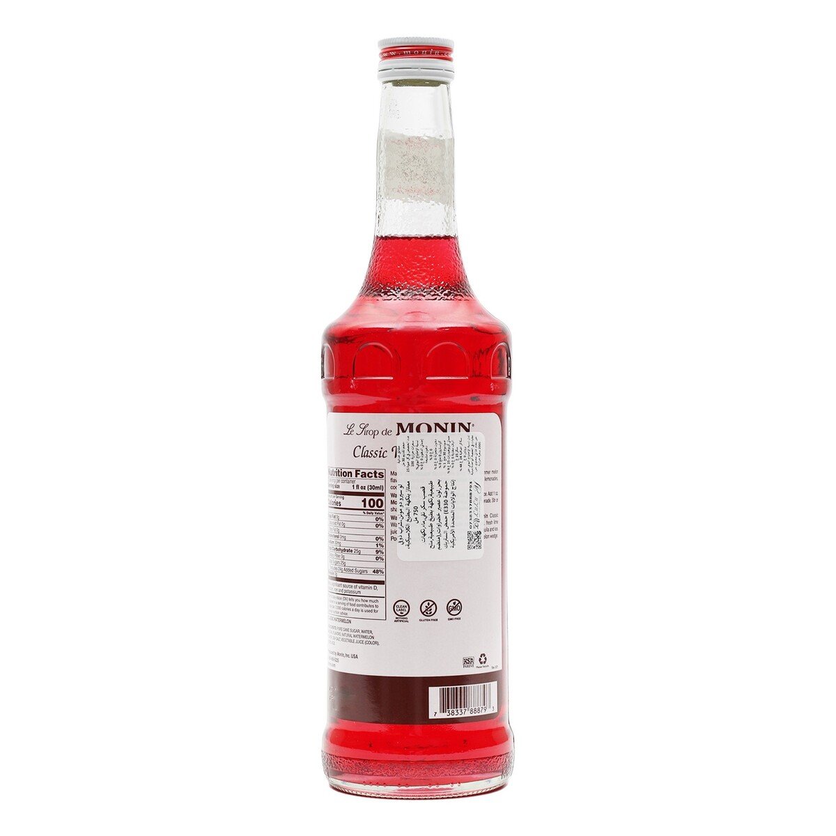 Monin Classic Watermelon Syrup 750 ml