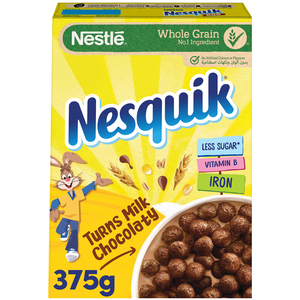 Nestle Nesquik Chocolate Breakfast Cereal Pack 375 g