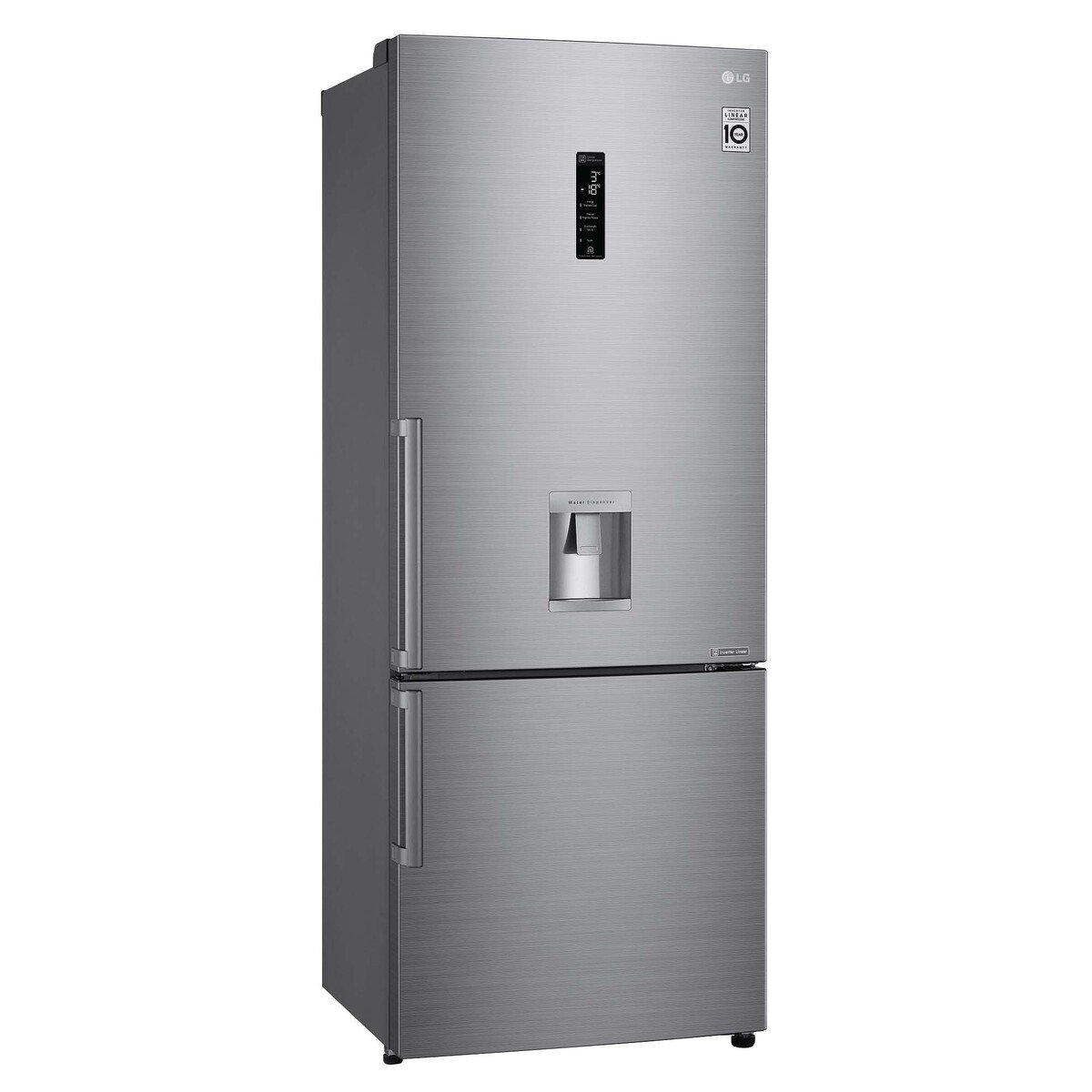 LG Bottom Freezer Refrigerator GR-F589BLCZ 446Ltr, Multi Air Flow, Moist Balance Crisper™, Smart Diagnosis™