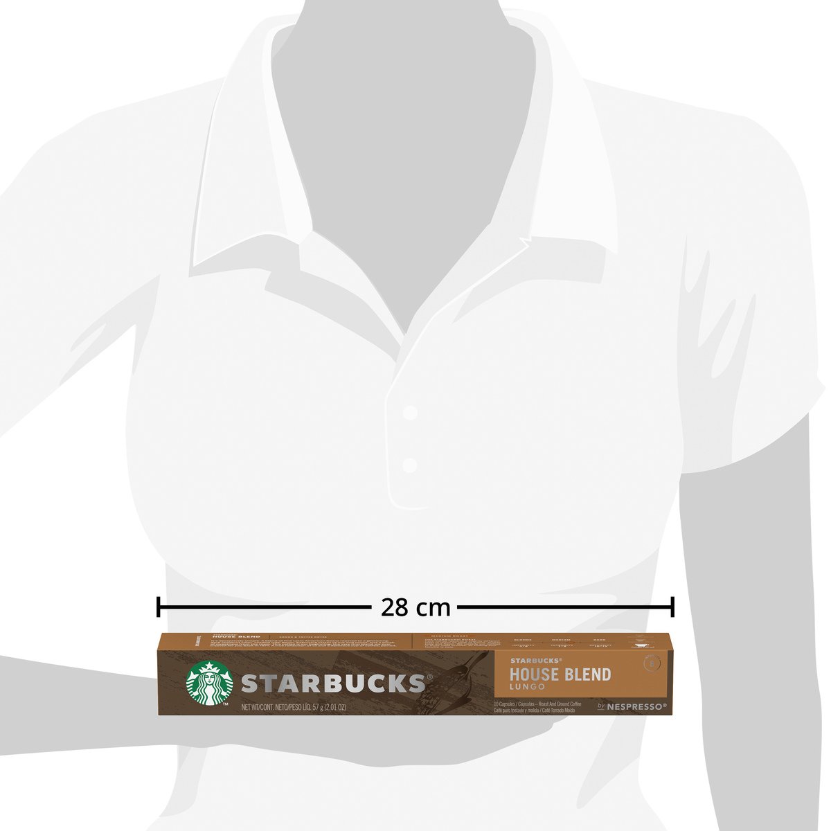 ستاربكس هاوس نيسبرسو قهوة تحميصة متوسطة كبسولات 10 حبات 57 جم
