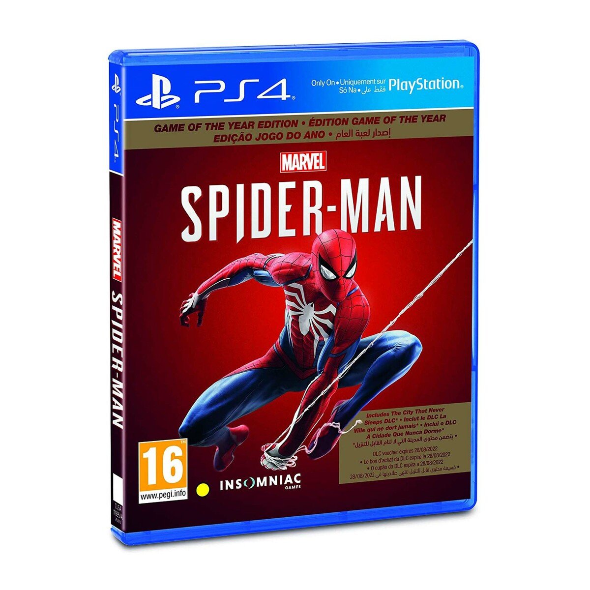 Sony PS4 Marvel Spiderman Game Of The Year Edition Online at Best Price |  Titles | Lulu KSA