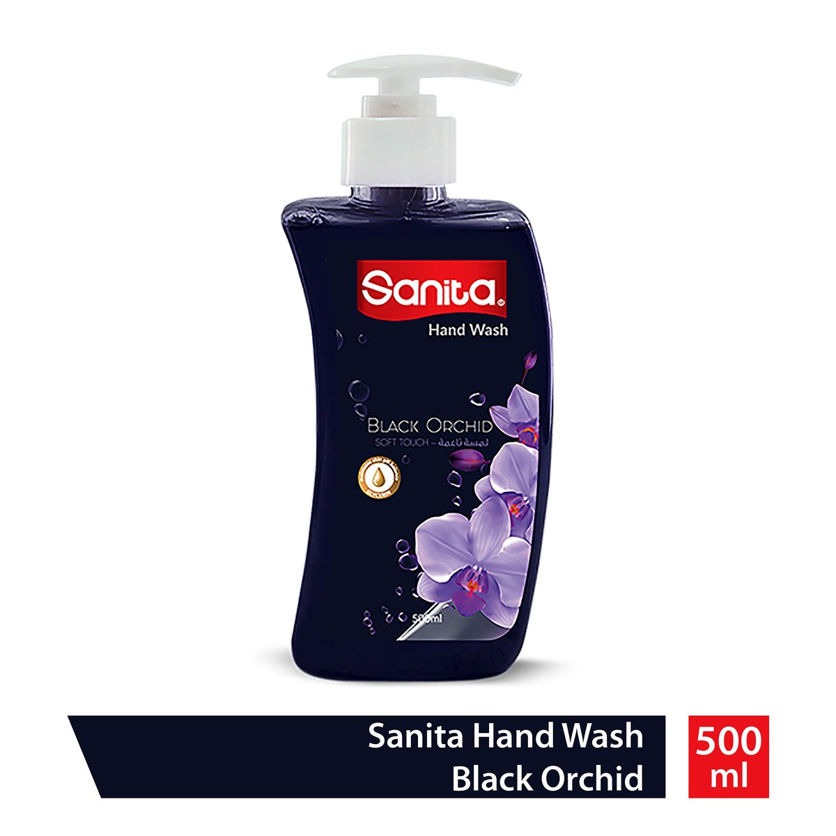 Sanita Hand Wash Soft Touch Black Orchid 500 ml