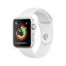 Apple Watch Series 3 GPS 42mm Silver Aluminium Case with White Sports Band