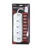 Elexon Extension Socket 3Way With 2USB Port 2008U 2Mtr