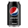 Pepsi Black Carbonated Soft Drink Slim Can 6 x 355 ml