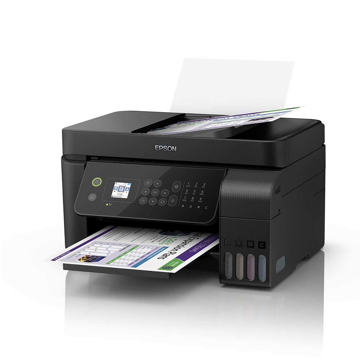 Epson Ecotank L5190 Copyfaxprintscan Multi Function Machine Wifi Inkjet Printer Online At 6316