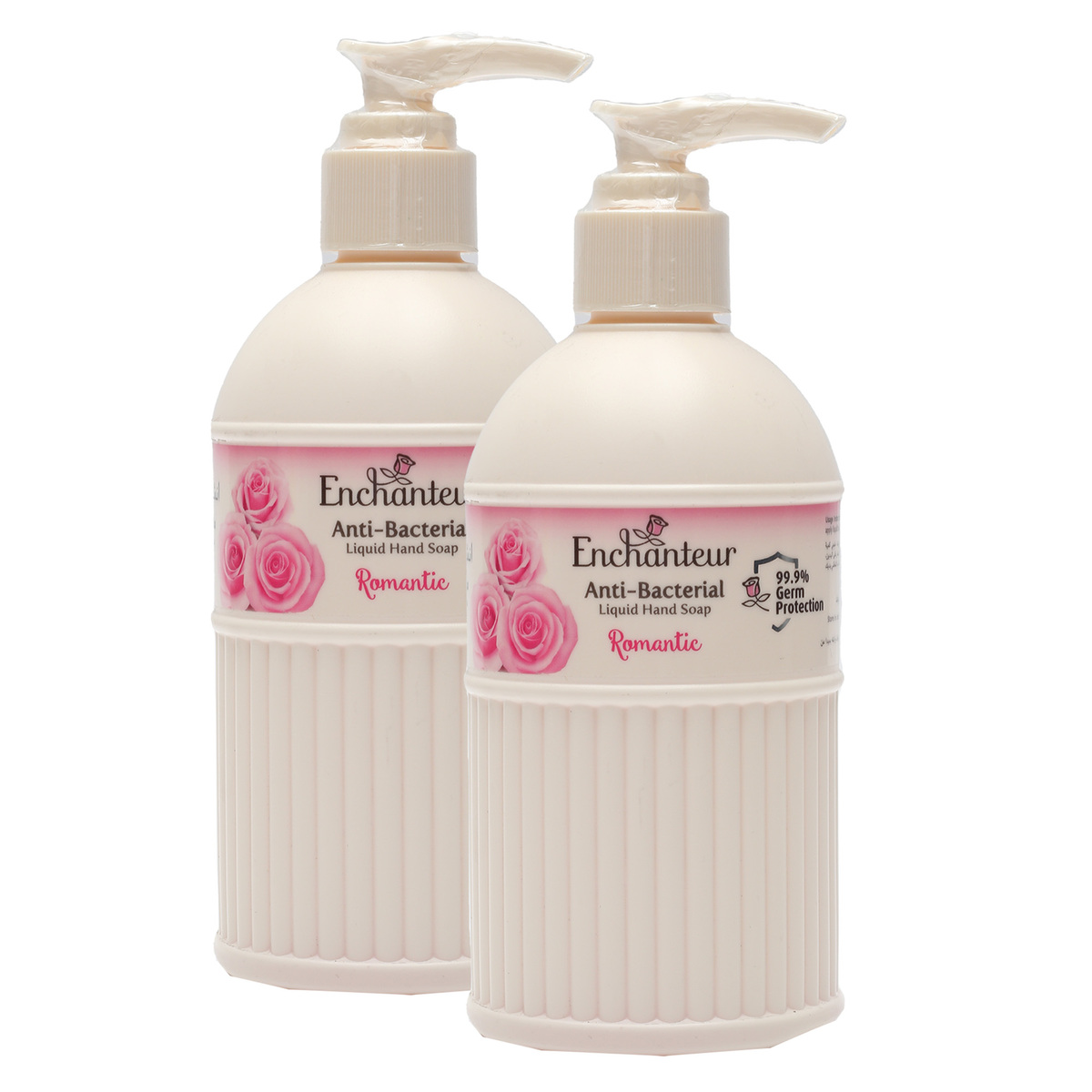 Enchanteur Anti-Bacterial Romantic Liquid Soap Value Pack 2 x 300 ml