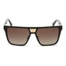 Guess Men's Sunglass 696152F56 Geometric Havana