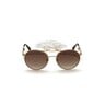 Guess Women Sunglass GU7640 Round Gold