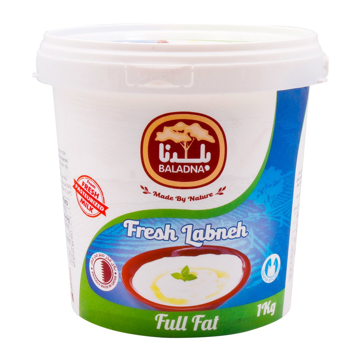 Baladna Fresh Labneh Full Fat 1 kg