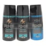 Axe Deodorant Body Spray Assorted 3 x 150 ml